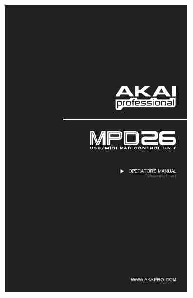Akai Oxygen Equipment MPD26-page_pdf